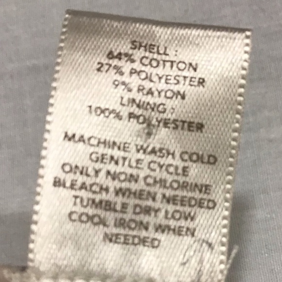 Loft Womens Tweed Skirt Size 6 Woven Knit Knee Length Midi Straight Stripes Twee - Picture 12 of 13